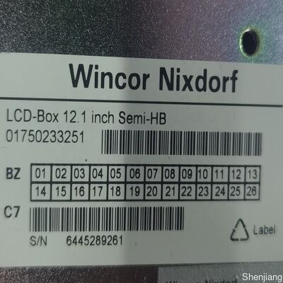 Wincor 1750233251 12,1 ίντσες υψηλή φωτεινή οθόνη LCD 2550 Cineo atm ανταλλακτικά