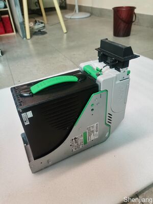 Χρήση περιπτέρου JCM IVIZION-100-SS Bill Validator cash box μαύρο πλαίσιο για μηχανή λιανικής πώλησης JCM Cash acceptor