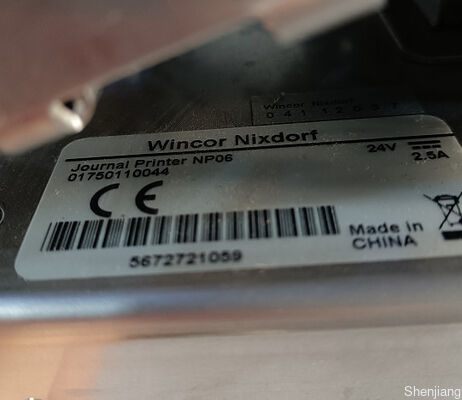 Εκτυπωτής 2050XE 01750110044 1750110044 εκτυπωτών NP06 Wincor C4060 NP06 περιοδικών Nixdorf Wincor 1750064218 01750064218