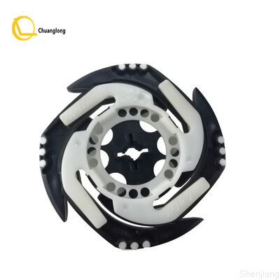 Πλαστικός αημένος XE στοιβαχτής Wincor Nixdorf μερών μηχανών του ATM μαύρη τράπεζα Piggy μηχανών ροδών ATM 1750046771 01750046771