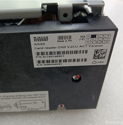 Τράπεζα ΑΤΜ Wincor Nixdorf Τμήματα ΑΤΜ Hitachi-Omron V2CU-1JL-G81 αναγνώστης καρτών CHD V2CU ACT έκδοση 01750199931 1750199931