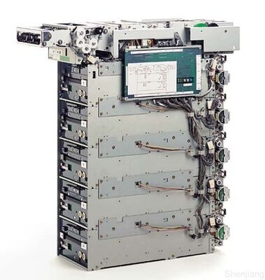 Fujitsu F510 Διανομέας Μέσων Πολλαπλών Κασσετών με Έως 6 Κασέτες, Χωρητικότητα 18.000 Νέων Χαρτονομισμάτων και Πρόσβαση Εξυπηρέτησης Εμπρός ή Πίσω