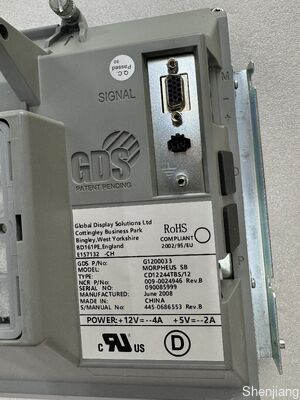 Οθόνη 12,1 ιντσών G1200033 MORPHEUS SBCD12244TBS/12 009-0024946 0024946 Λίστα Ανταλλακτικών NCR