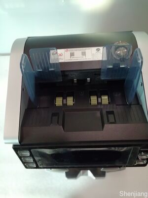 1+1 Τραπεζογραμμάτιο τσέπης Μηχανή ταξινόμησης τραπεζογραμματίων Αντιμετρητής χρήματος Ανιχνευτής χρήματος Μαύρο με οθόνη LED LK22025060003