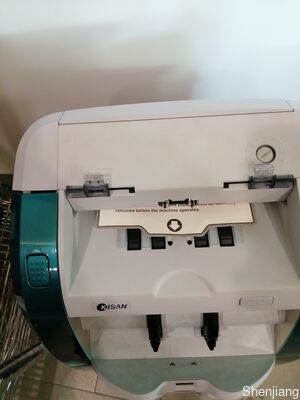 Μηχανή διαλογής τραπεζογραμματίων Kisan Money Counter Detector Μπλε με LED οθόνη Smart K3 S16E01-3659