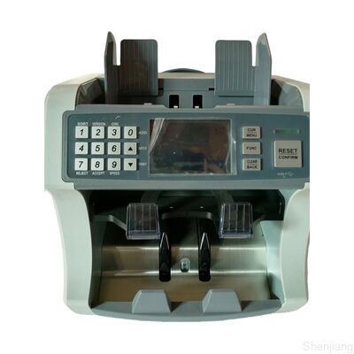 Διαλογέας Πολλαπλών Νομισμάτων XC200 Τσέπες Μηχανή Καταμέτρησης Χρημάτων Οθόνη LED Σήραγγας Διαλογής Συσκευές