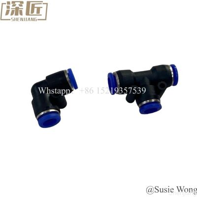 009-0027931 Ανταλλακτικά μηχανήματος ΑΤΜ NCR S2 Picker 90 Right Angle Vacuum Tube Connector 0090027931