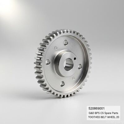 520869001 Giesecke+Devrient BPS C5 Εναλλακτικό μέρος Δοντιασμένος ιμάντα τροχός 20 δόντια για ταξινομητή τραπεζογραμματίων