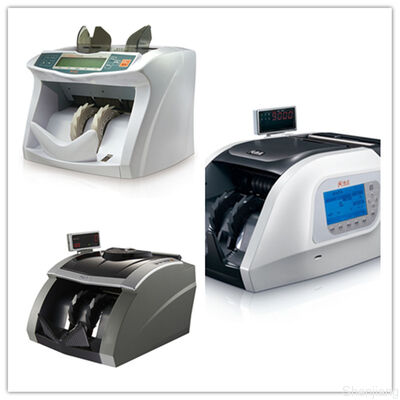 USD TND SYP CAF Επαγγελματική Μηχανή Διαλογής και Καταμέτρησης Μικτών Χαρτονομισμάτων Τραπεζών με Ανιχνευτή